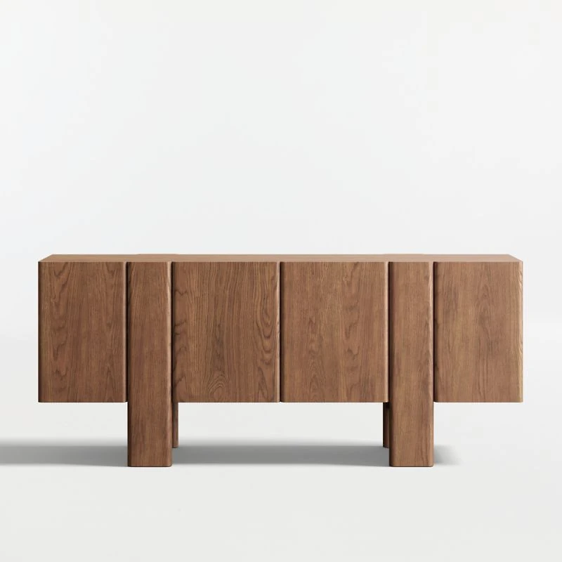 Hearth 76" Oak Credenza