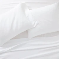 Aire Natural Hemp White Twin/Twin XL Bed Sheet Set
