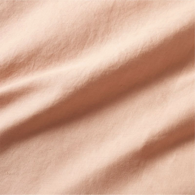 Aire Natural Hemp Terracotta Standard Bed Pillow Sham