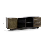 Frederick 83" Storage Media Console