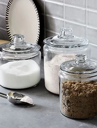 Heritage Hill 128-Oz. Large Glass Jar with Lid