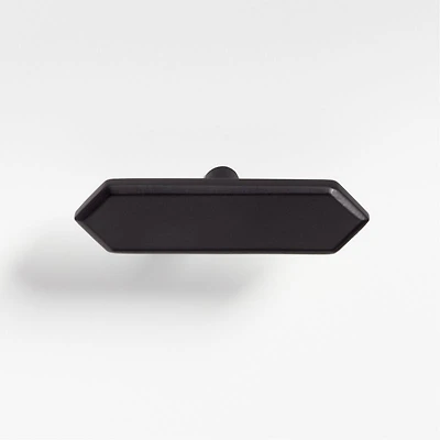 Hex 3" Black Bar Pull