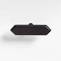 Hex 3" Black Bar Pull