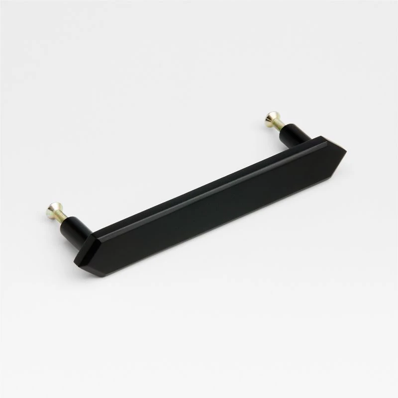 Hex 3" Black Bar Pull
