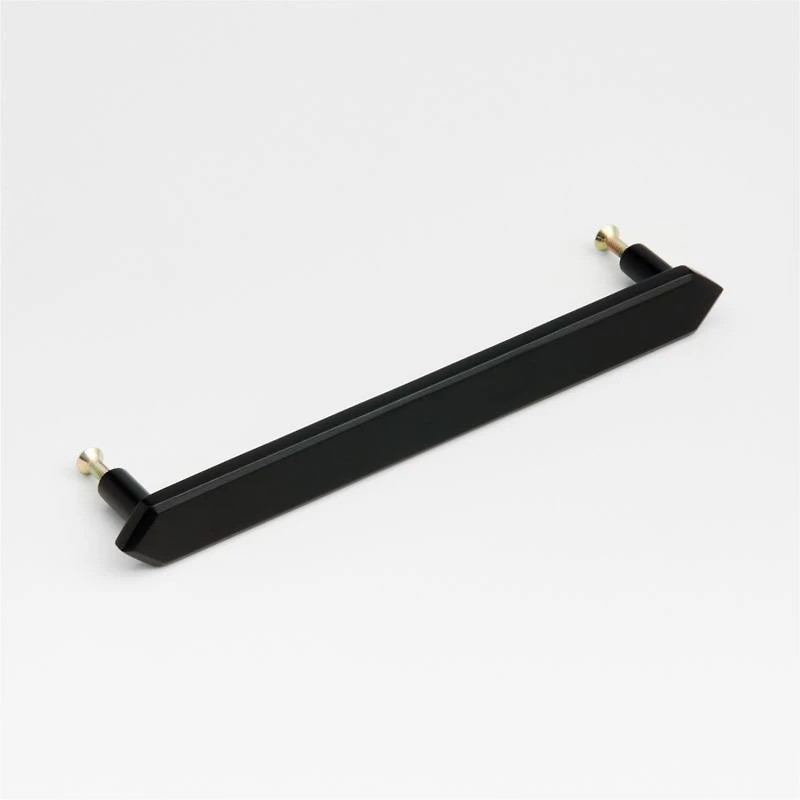 Hex 3" Black Bar Pull