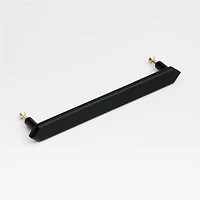 Hex 3" Black Bar Pull