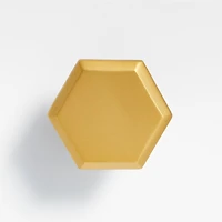 Hex Brass Knob