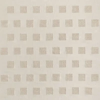 Hi/Low Square Stone Tan Flatweave Kids Performance Area Rug 5'x8'