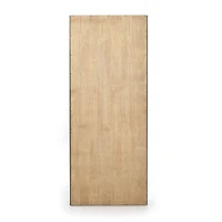 Higgins Honey Oak Wood Bookcase with Shelves