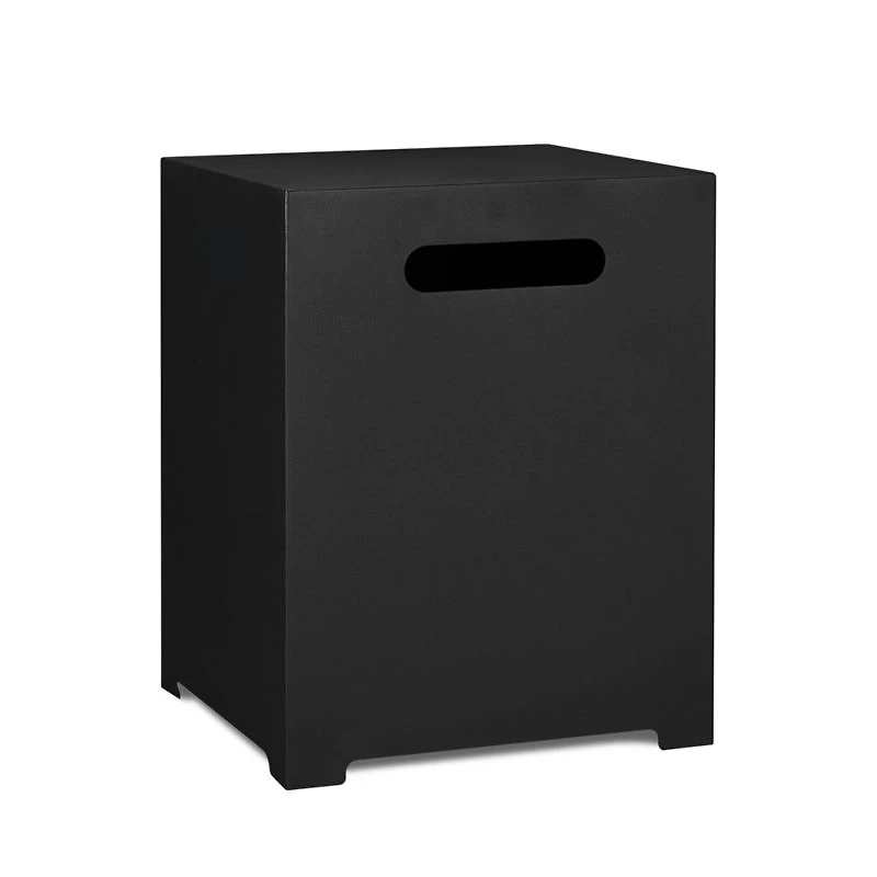 Highlands Black Metal Outdoor Natural Gas and Propane Tank Cover