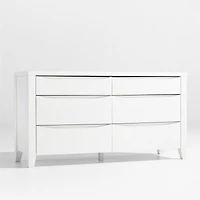 Hilde White Wood Dresser