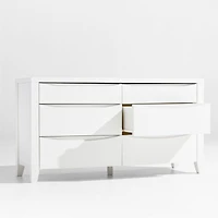 Hilde White Wood Dresser