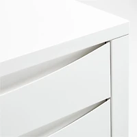 Hilde White Wood Dresser