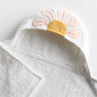 Flower Organic Cotton Hooded Baby Towel