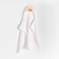 Flower Organic Cotton Hooded Baby Towel