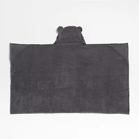 Panther Organic Cotton Hooded Kids Towel