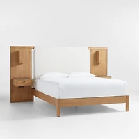 Shinola Hotel King Bed with Panel Nightstands