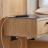 Shinola Hotel King Bed with Panel Nightstands