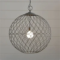 Hoyne 31" Iron Pendant Light