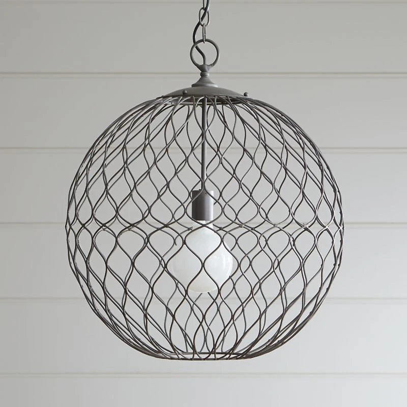 Hoyne 21.5" Iron Pendant Light
