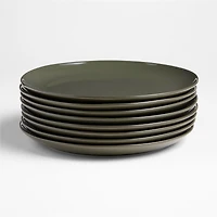 Hudson Burnt Green Stoneware Dinner Plate
