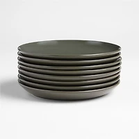 Hudson Burnt Green Stoneware Salad Plate