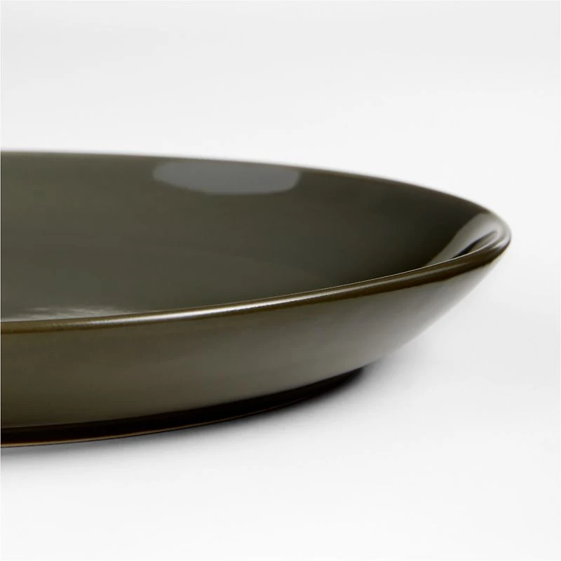 Hudson Burnt Green Stoneware Salad Plate