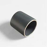 Hudson Charcoal Stoneware Napkin Ring