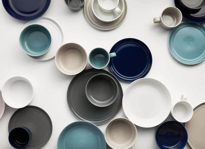 Hue Dark Grey Cereal Bowl