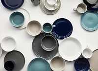 Hue Dark Grey Cereal Bowl