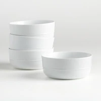 Hue White Cereal Bowl