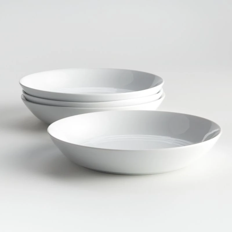 Hue White Low Bowl