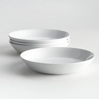 Hue White Low Bowl