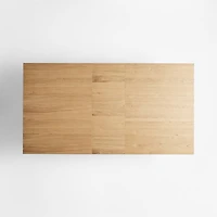 Ibiza 84"-103" Oak Wood 4-Way Extendable Dining