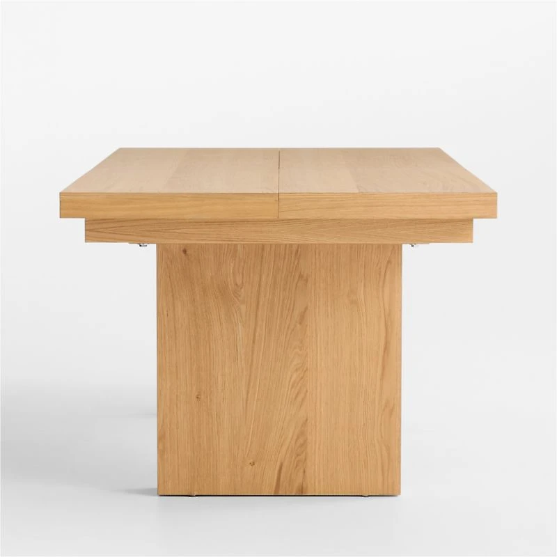 Ibiza 84"-103" Oak Wood 4-Way Extendable Dining
