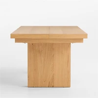 Ibiza 84"-103" Oak Wood 4-Way Extendable Dining