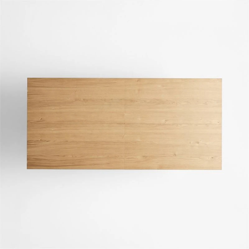 Ibiza 84"-103" Oak Wood 4-Way Extendable Dining