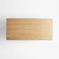 Ibiza 84"-103" Oak Wood 4-Way Extendable Dining