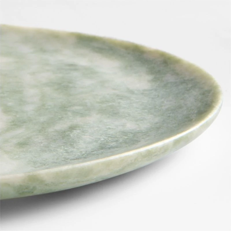 Ice Green 13" Marble Charger
