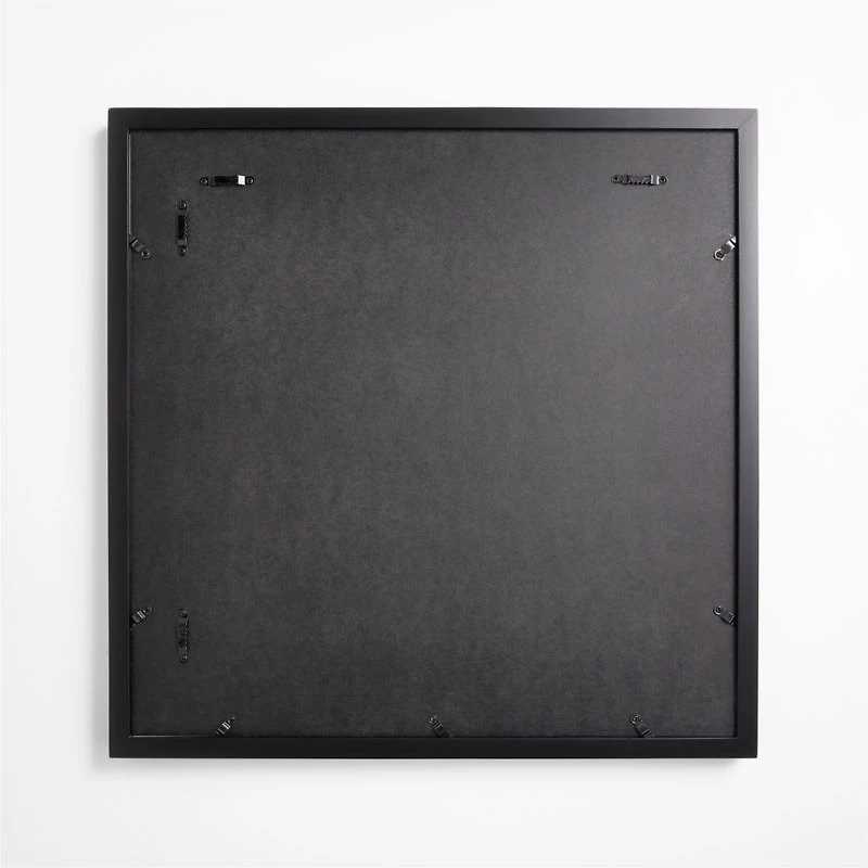 Icon Wood 5x5 Black Picture Frame