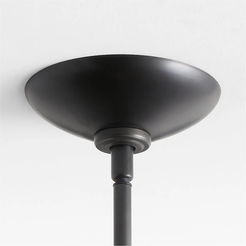 Iiona Large Black Candelabra Chandelier Light 35"