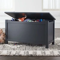 I'm Just a Charcoal Wooden Toy Box