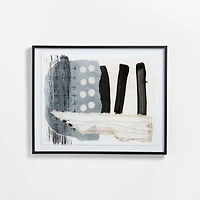 "Immersion I" Framed Wall Art Print Set 33.25"x41.25" by Jean Kenna