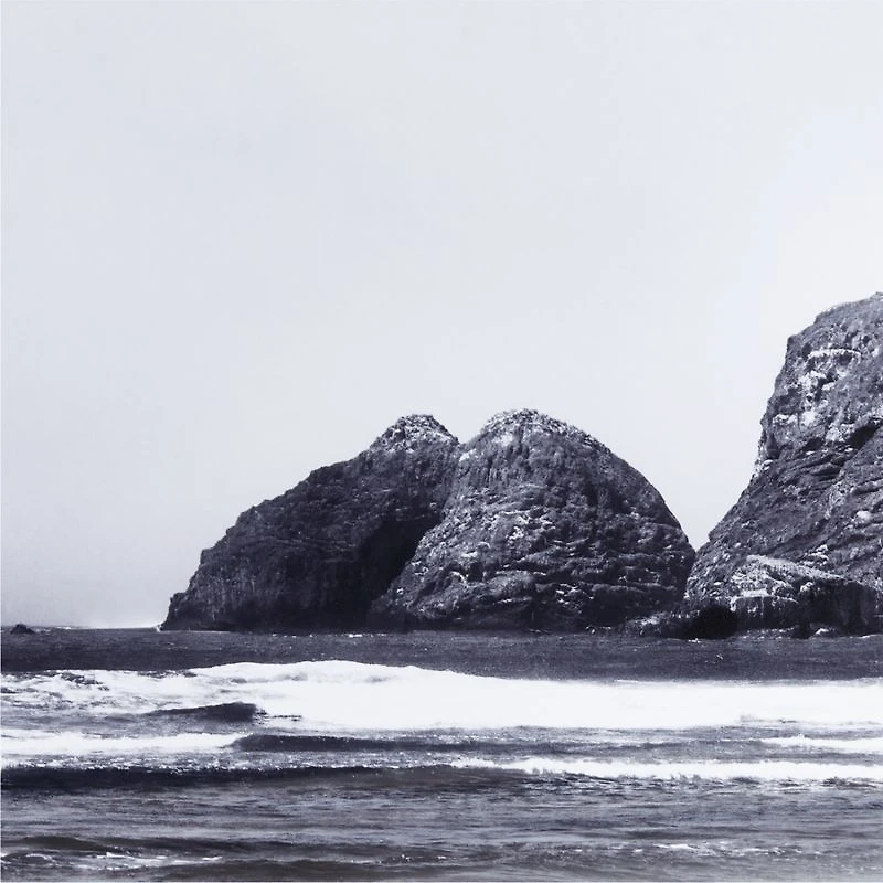 "In the Distance" by Eric Muhr Black and White Photograph 60"x40" Framed Wall Art Print