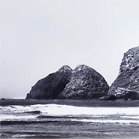 "In the Distance" by Eric Muhr Black and White Photograph 60"x40" Framed Wall Art Print