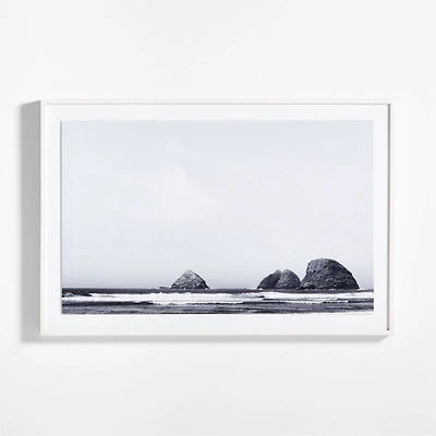 "In the Distance" by Eric Muhr Black and White Photograph 60"x40" Framed Wall Art Print