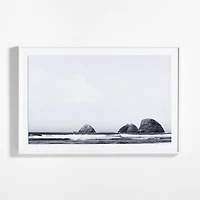 "In the Distance" by Eric Muhr Black and White Photograph 60"x40" Framed Wall Art Print