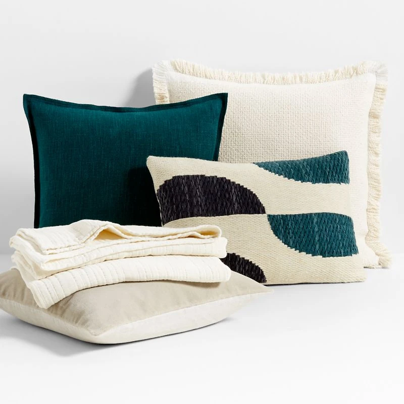 Solid Gauze 70"x55" Arctic Ivory Throw Blanket