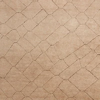 Innsbruck Wool Handwoven Caramel Brown Area Rug 9'x12'