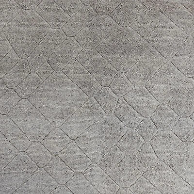Innsbruck Wool Handwoven Charcoal Grey Area Rug 6'x9'
